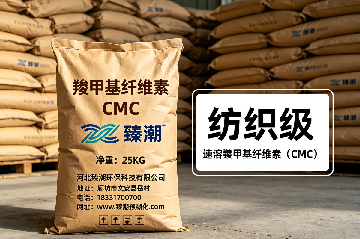 纺织级速溶羧甲基纤维素
